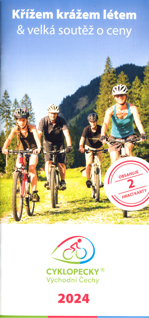 Cyklopecky Východní Čechy 2024 : křížem krážem létem & velká soutěž o ceny