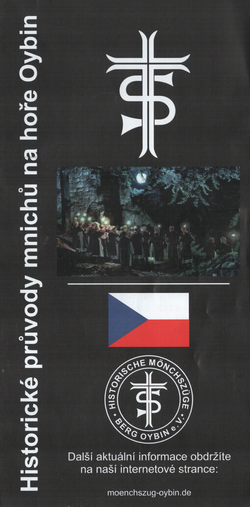 Historické průvody mnichů na hoře Oybin