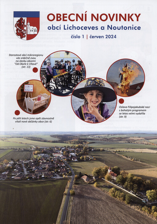Obecní novinky obcí Lichoceves a Noutonice