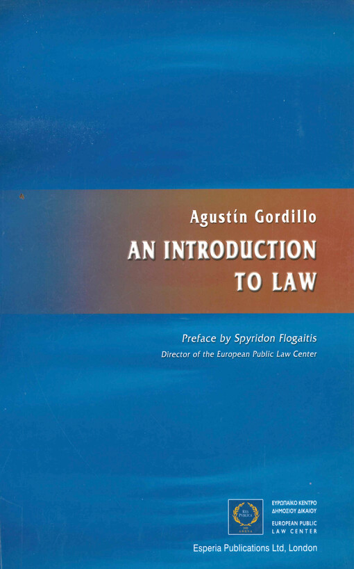 An introduction to law