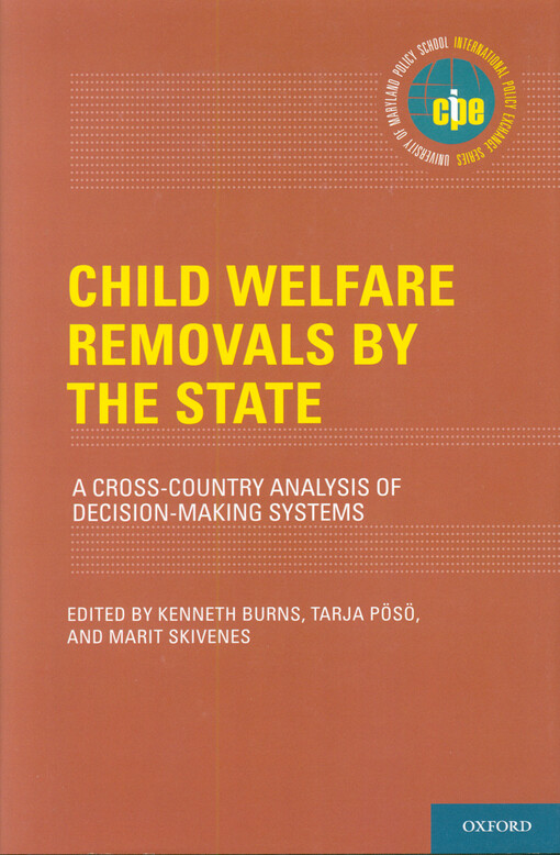 Child welfare removals by the state a cross-country analysis of decision-making systems