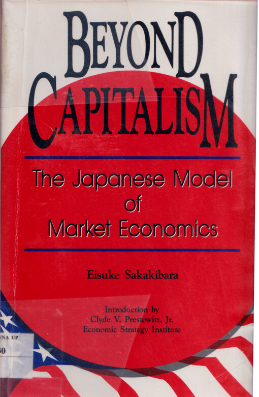 Beyond capitalism : the Japanese model of market economics