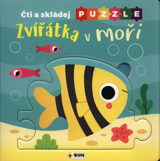 Zvířátka v moři : čti a skládej puzzle