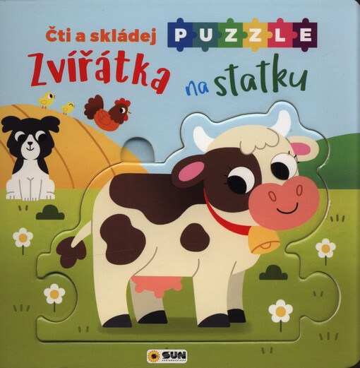 Zvířátka na statku : čti a skládej puzzle