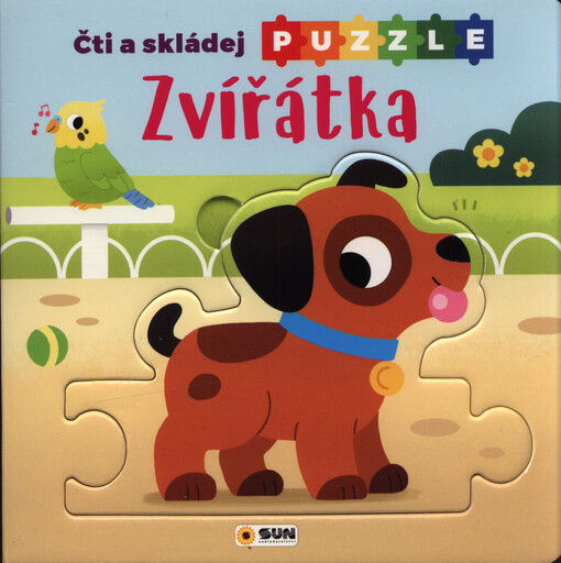 Zvířátka : čti a skládej puzzle