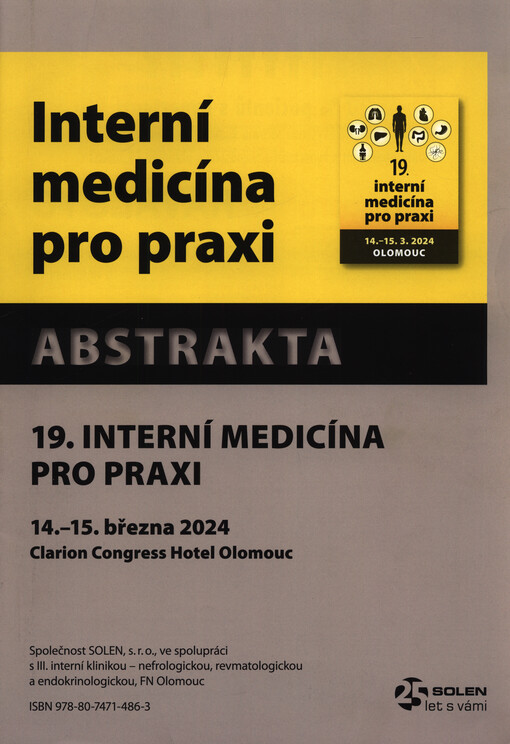 Interní medicína pro praxi - ... konference ambulantních internistů : ... Olomouc ...