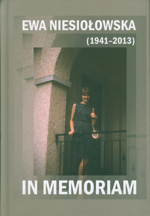 Ewa Niesiołowska (1941-2013) : in memoriam