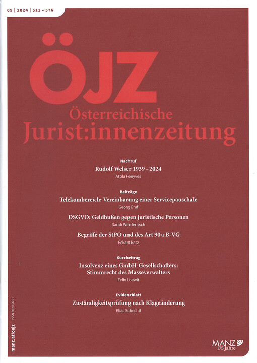 Österreichische Juristen-Zeitung