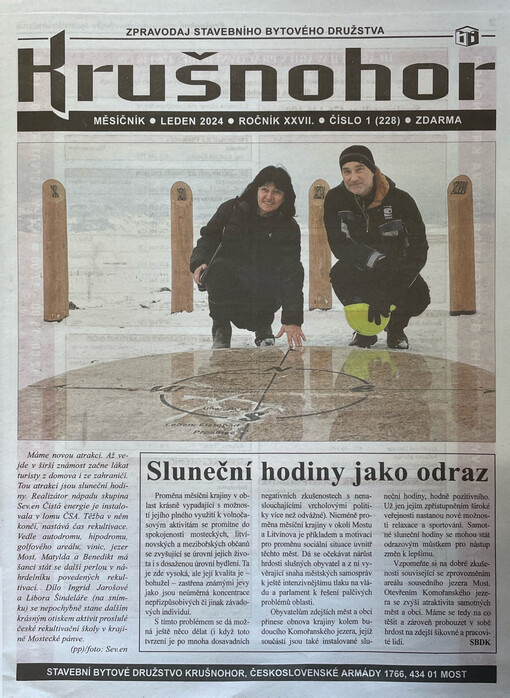 Krušnohor : zpravodaj Stavebního bytového družstva
