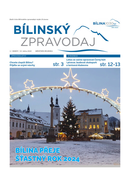 Bílinský zpravodaj : měsíčník Bílinska
