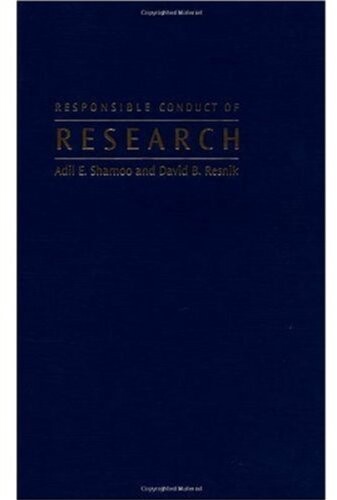 Responsible Conduct of Research