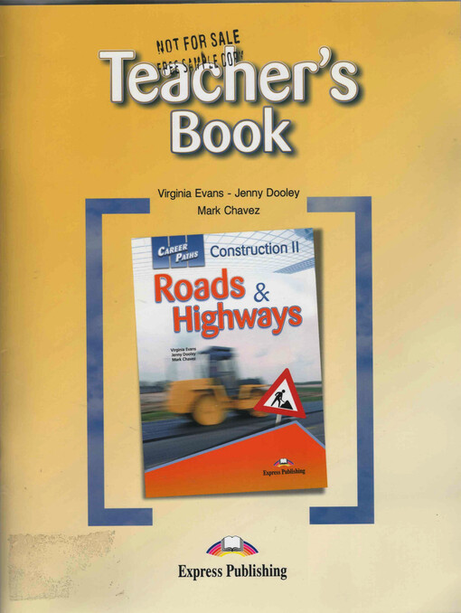 Construction II - roads & highways. Teacher's book