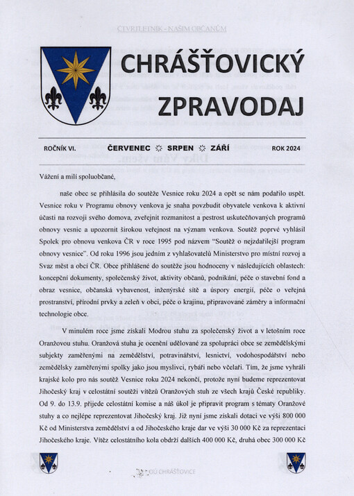 Chrášťovický zpravodaj