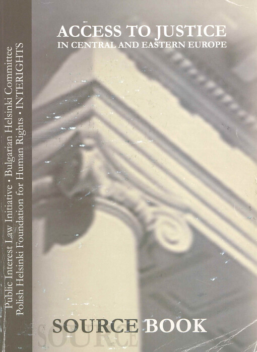 Access to justice in Central and Eastern Europe : a source book