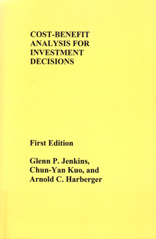 Cost-benefit analysis for investment decisions