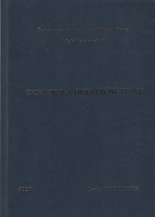 Vliv fyzikálních a chemických parametrů na úpravu povrchových vod s obsahem huminových látek: The influence of physical and chemical parameters on the treatment of humic surface water : disertační práce k získání akademického titulu Ph.D.