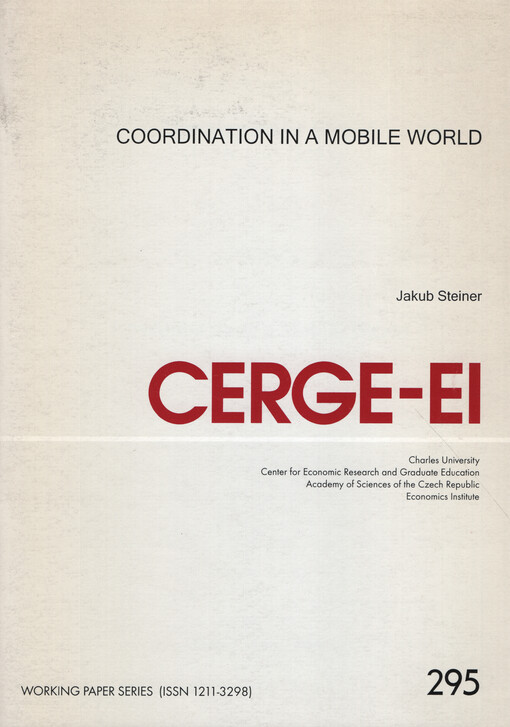 Coordination in a mobile world