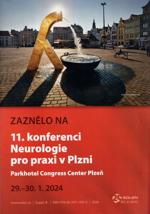 Zaznělo na 11. konferenci Neurologie pro praxi v Plzni : Parkhotel Congress Center Plzeň : 29.-30.1.2024