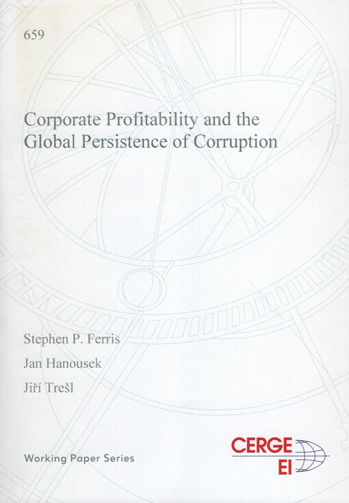 Corporate profitability and the global persistence of corruption