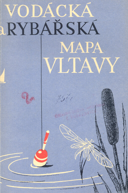Vodácká a rybářská mapa Vltavy