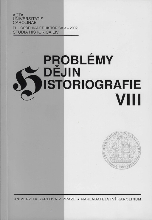 Problémy dějin historiografie
