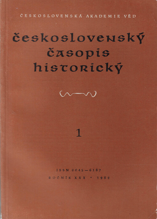 Československý časopis historický
