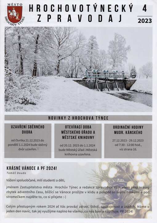 Hrochovotýnecký zpravodaj