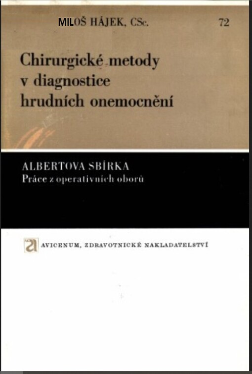 Chirurgické metody v diagnostice hrudních onemocnění