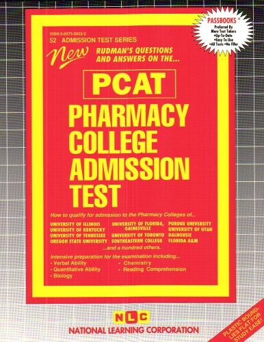 Pharmacy College Admission Test (PCAT)