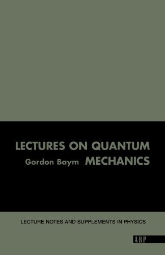 Lectures on quantum mechanics