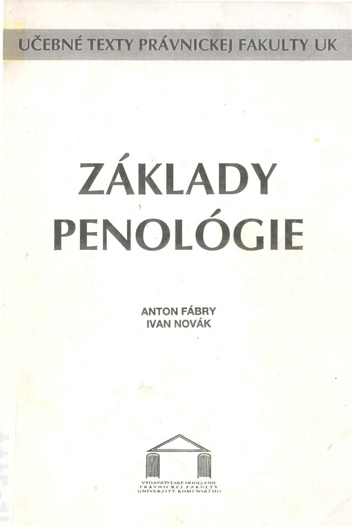 Základy penológie