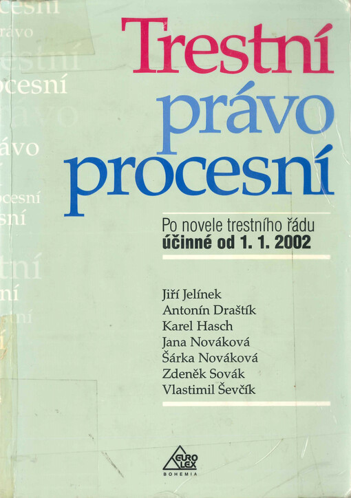 Trestní právo procesní