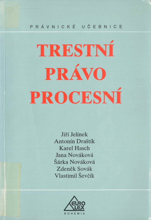 Trestní právo procesní