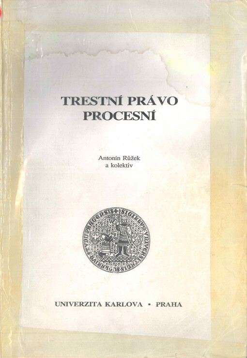 Trestní právo procesní