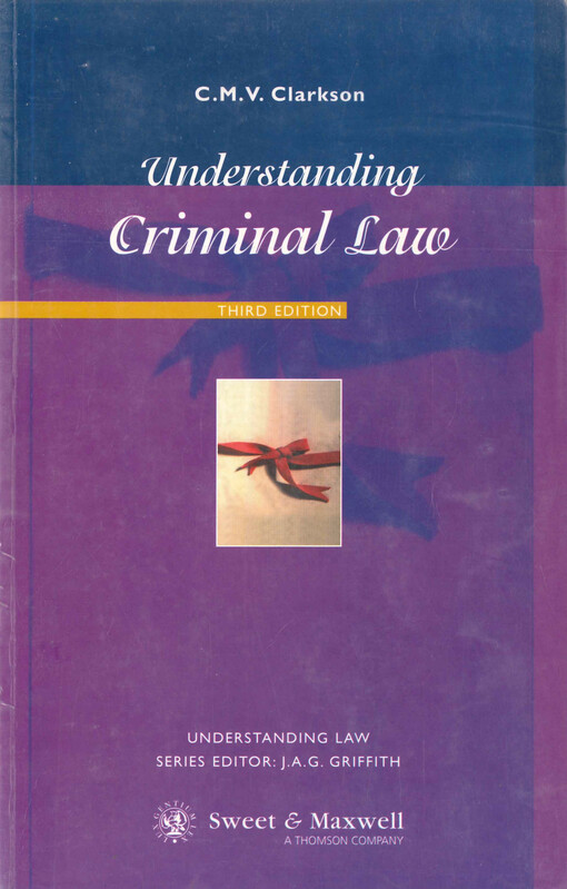 Understanding criminal law
