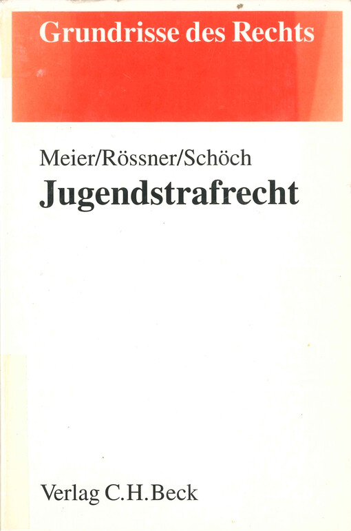 Jugendstrafrecht