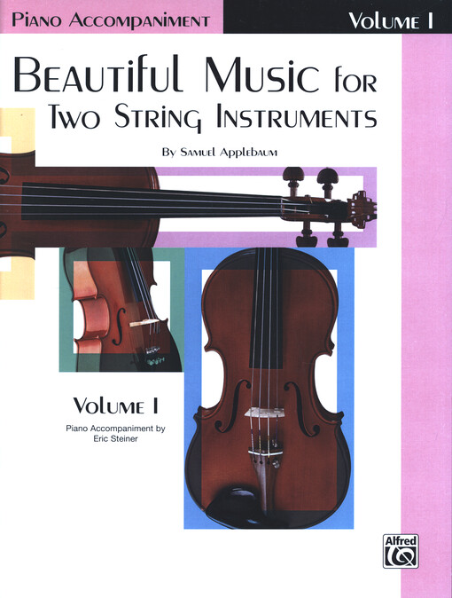 Beautiful Music for Two String Instruments : piano accompaniment. 1