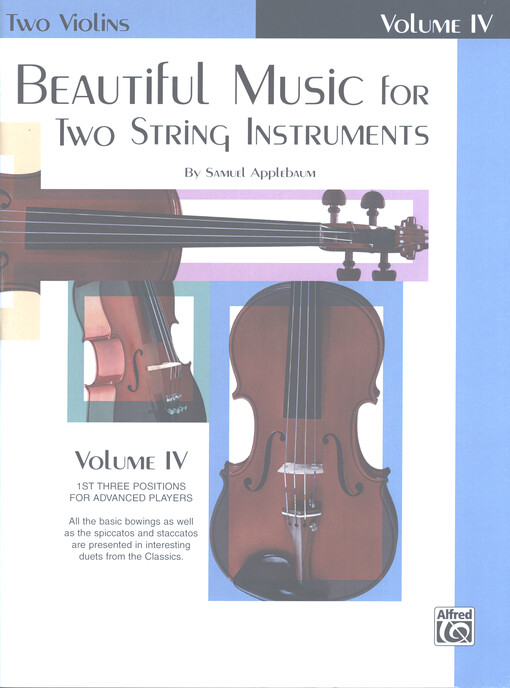 Beautiful Music for Two String Instruments : violins. 4