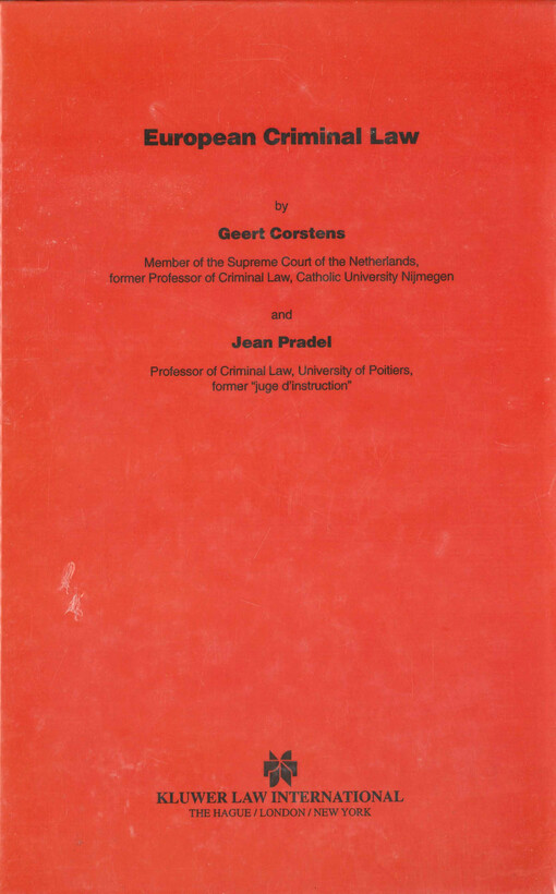 European criminal law