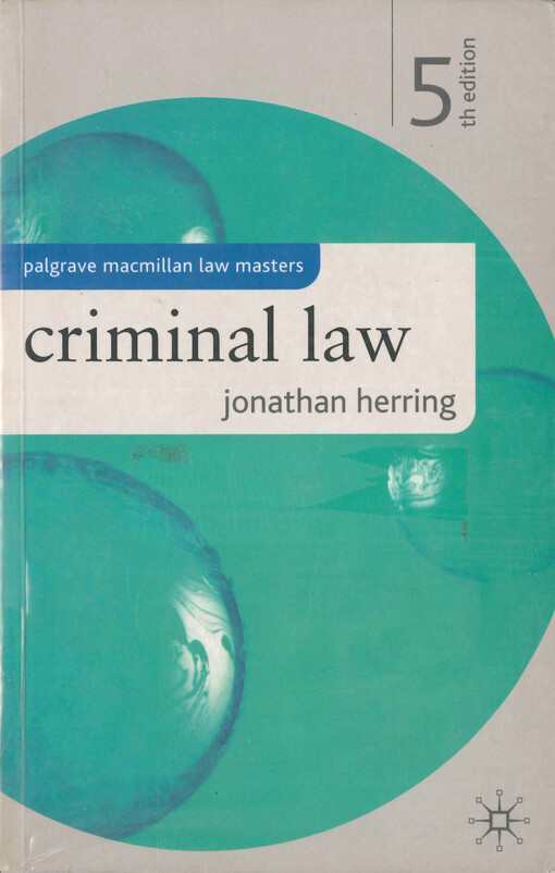 Criminal law