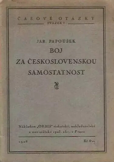 Boj za československou samostatnost