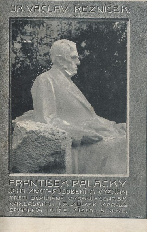 František Palacký :jeho život, působení a význam