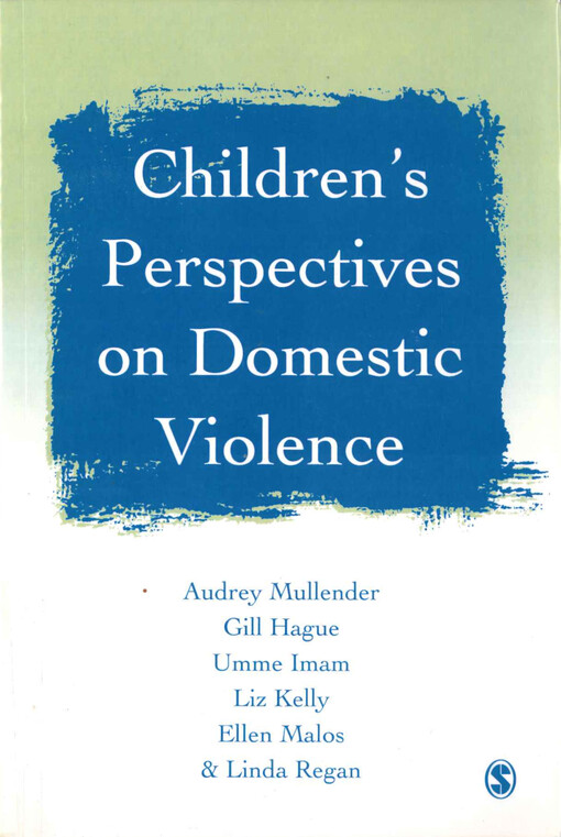 Children's perspectives on domestic violence