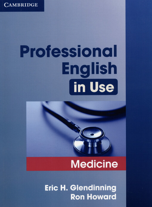 Professional English in use. Medicine