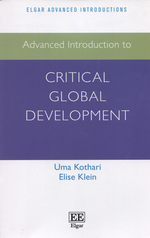Advanced introduction to critical global development