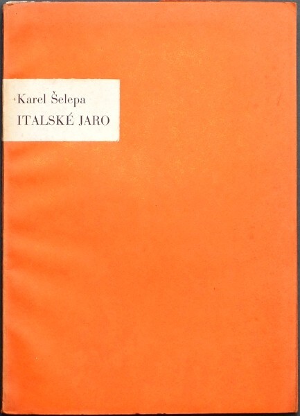 Italské jaro :[básně]