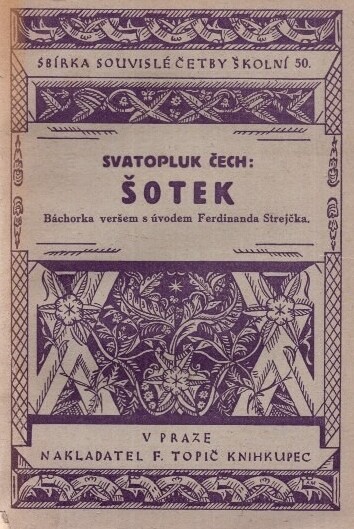 Šotek :báchorka veršem