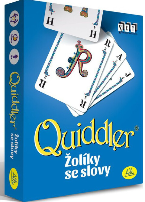 Quiddler : žolíky se slovy
