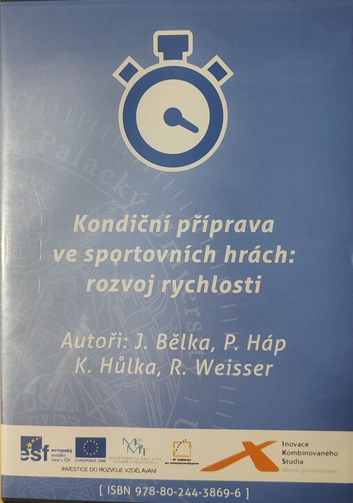 Kondiční příprava ve sportovních hrách - rozvoj rychlostistudijní DVD s osnovami