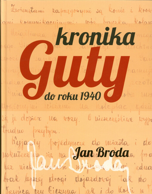Kronika Guty do roku 1940